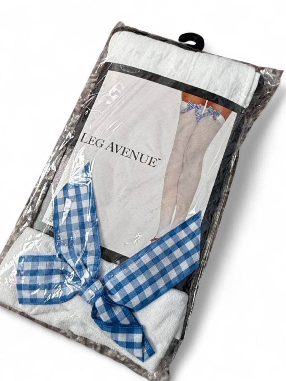 Leg Avenue Gingham Stockings